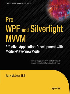 cover image of Pro WPF and Silverlight MVVM